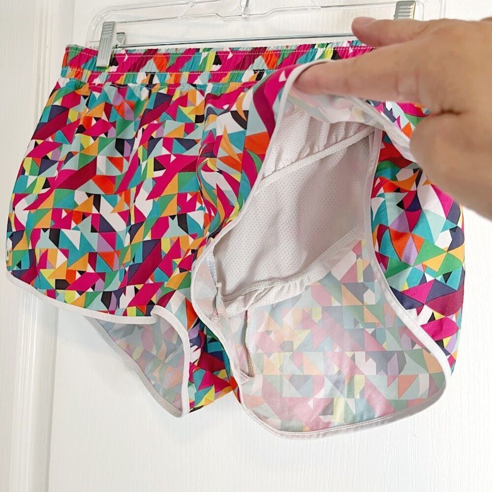 Fabletics Colorful Geometric Print Active Running… - image 5